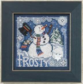 Frosty Snowman - Mill_Hill Bead_Kits