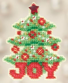 Joy Tree - Mill_Hill Bead_Kits