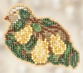 Pear Tree Partridge - Mill_Hill Bead_Kits