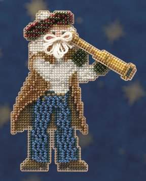 First Mate Santa - Mill_Hill Bead_Kits