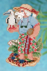 Christmas Island Santa - Mill_Hill Bead_Kits