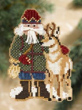 Beartooth Santa - Mill_Hill Bead_Kits