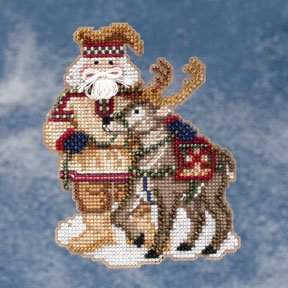 Lapland Santa - Mill_Hill Bead_Kits