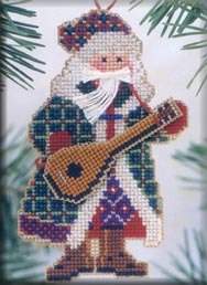 Mandolin Santa - Mill_Hill Bead_Kits