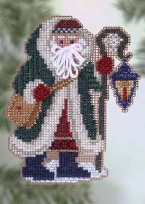 Glacier Santa - Mill_Hill Bead_Kits