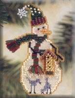 Birdhouse Snow Charmer - Mill_Hill Bead_Kits