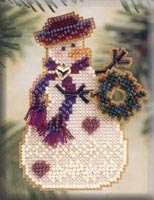 Wreath Snow Charmer - Mill_Hill Bead_Kits