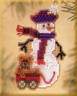 Teddy Snow Charmer - Mill_Hill Bead_Kits