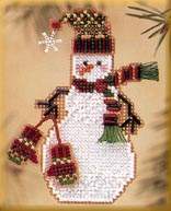 Mitten Snow Charmer - Mill_Hill Bead_Kits