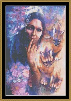 Cougar Moon - Mystic_Stitch::Denton_Lund Pattern