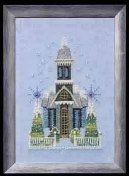 Little Snowy Blue Church - 