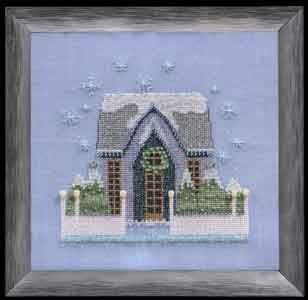 Little Snowy Gray Cottage - Nora_Corbett Pattern