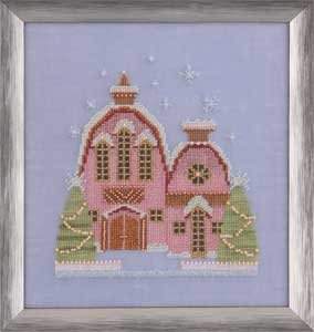 Little Snowy Pink Cottage - Nora_Corbett Pattern