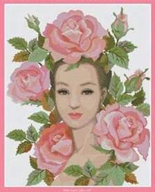 Lady of the Rose - Pinn_Stitch Pattern