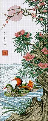 The Mandarin Ducks - Pinn_Stitch Pattern