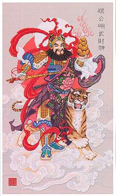 Chinese God of Wealth - Pinn_Stitch Pattern