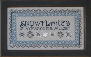 Snowflakes in Blue - 
