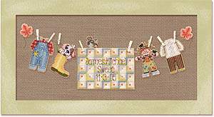 Autumn Baby Boy Sunshine Line - Brookes_Books Pattern