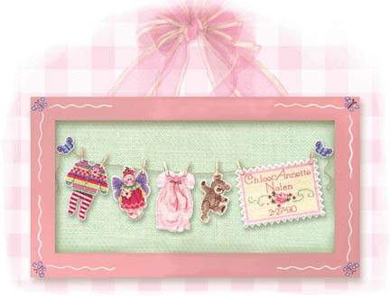 Baby Girl Sunshine Line - Brookes_Books Pattern