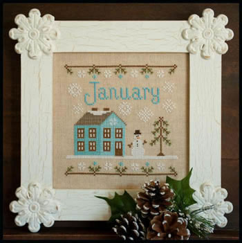 January Cottage - Country_Cottage_Needleworks Pattern