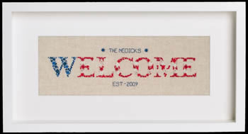 Starburst Patriotic Welcome - 