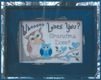Whooooo Loves You? Grandma Does! - Designs_By_Lisa Pattern