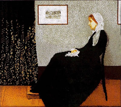 Whistlers Mother - Fine_Arts_Heritage_Society Pattern