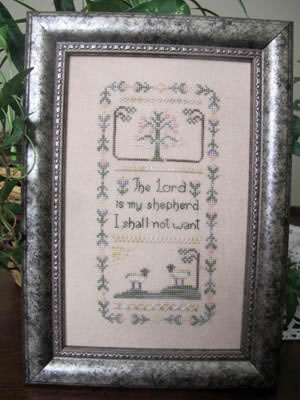 Psalm 23 Sampler - From_the_Heart Pattern