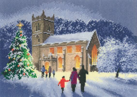 Christmas Church - Heritage_Crafts Pattern