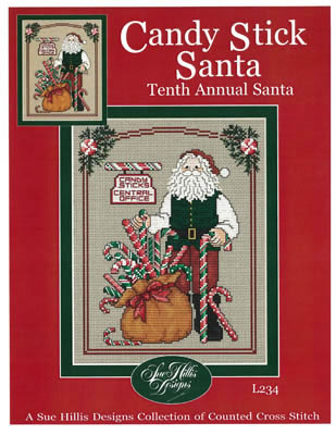 Candy Stick Santa - Sue_Hillis_Designs Pattern