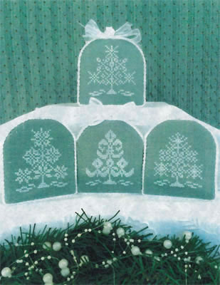 Snowflake Mini Trees - 