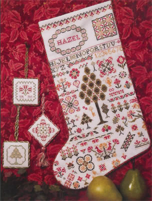 My Granddaughter's Stocking - Rosewood_Manor Pattern