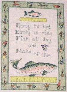 Fishing Tales - StitchWorld Pattern