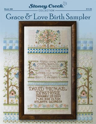 Grace and Love Birth Sampler - 