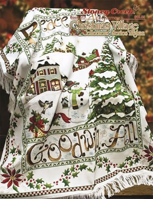 Christmas Village Afghan - Stoney_Creek Pattern