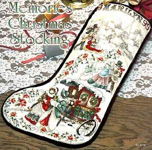 Yuletide Memories Stocking - Stoney_Creek Pattern