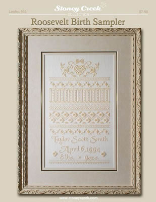 Roosevelt Birth Sampler - Stoney_Creek Pattern