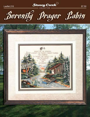 Serenity Prayer Cabin - Stoney_Creek Pattern