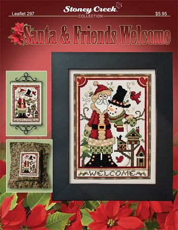 Santa and Friends Welcome - Stoney_Creek Pattern