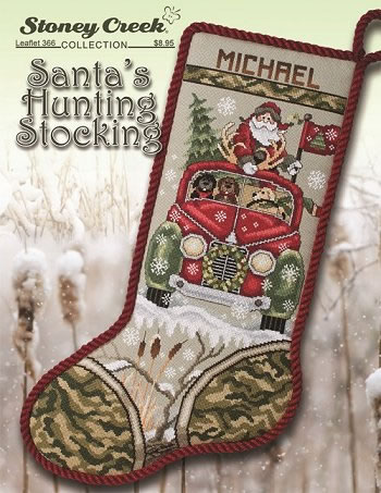 Santas Hunting Stocking - 
