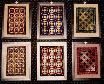 Amish Shadow Quilts - Told_in_a_Garden Pattern