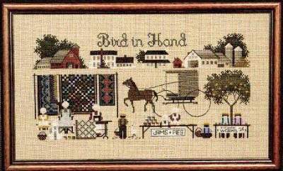 Bird in Hand - Told_in_a_Garden Pattern