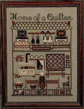 Home of a Quilter - Told_in_a_Garden Pattern