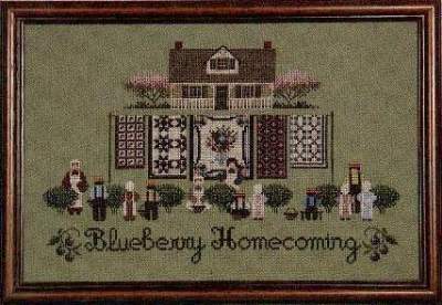 Blueberry Homecoming - Told_in_a_Garden Pattern