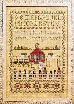 Schoolhouse Sampler - Told_in_a_Garden Pattern