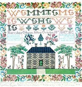 The 2nd Mary Ann Gibson Sampler - Vermillion Pattern