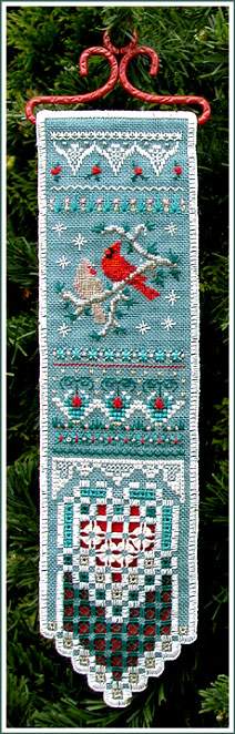 Christmas Cardinal Sampler - 