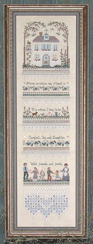 Heirloom Homecoming Sampler - Victoria_Sampler Pattern