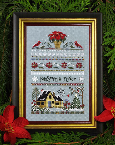 Poinsettia Place Sampler - 