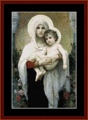 Madonna of the Roses - Cross_Stitch_Collectibles Pattern